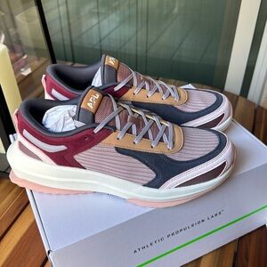APL Women's Sneakers in Pink, Gray, and Burgundy